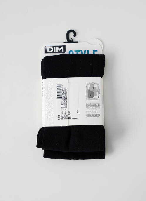 Collants noir DIM pour femme