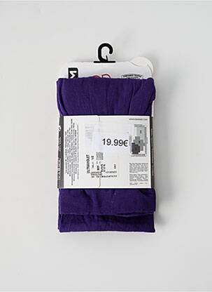 Collants bas/collant violet DIM femme