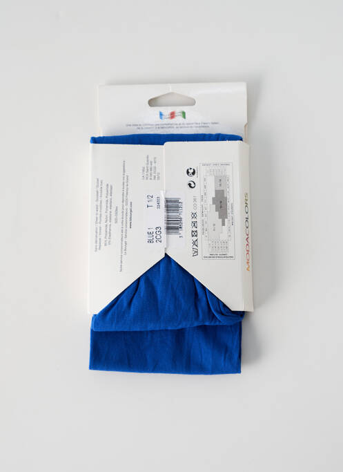 Collants bleu LE BOURGET pour femme