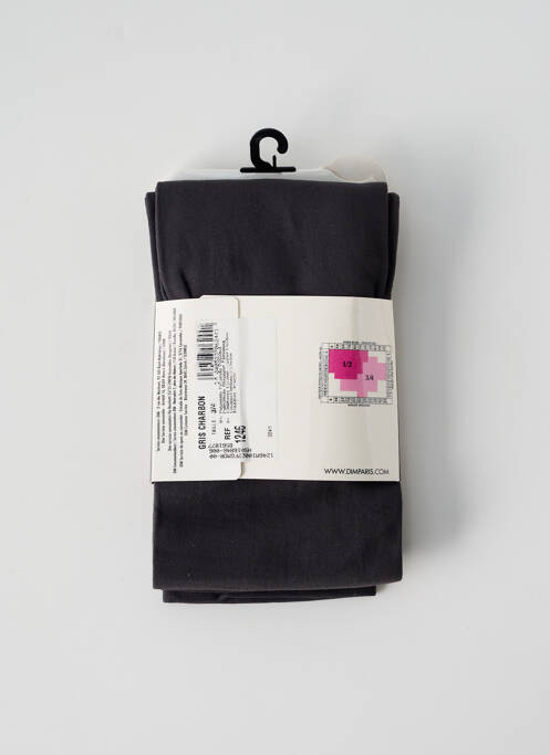 Collants gris DIM pour femme
