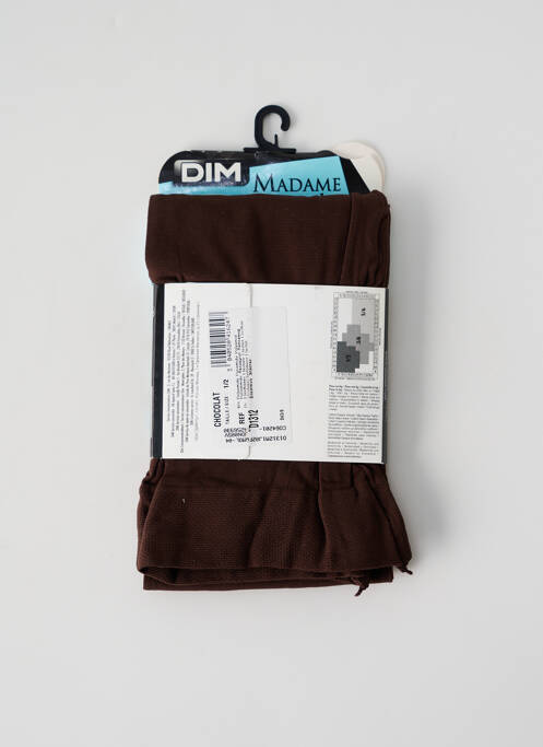 Collants marron DIM femme