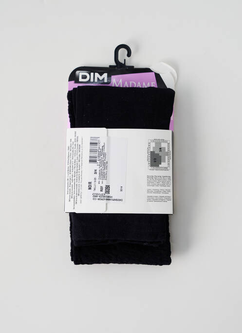 Collants noir DIM pour femme