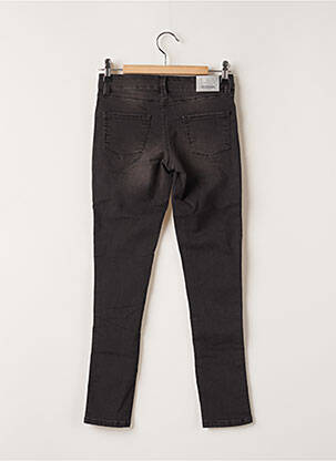 Jeans skinny stretch taille à pinces noir STOOKER fille