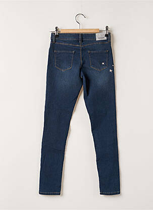 Jeans skinny stretch taille ajustable bleu STOOKER fille
