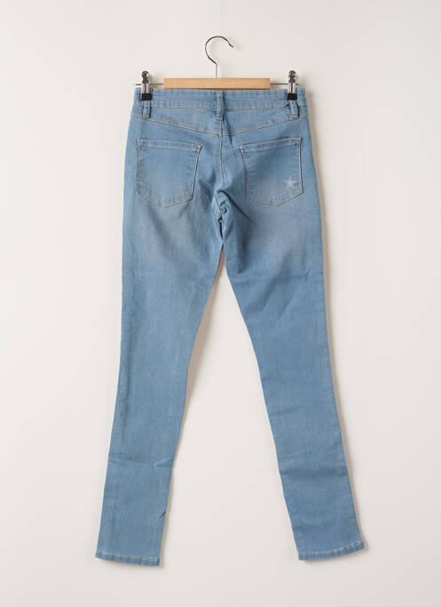 Jeans skinny stretch taille ajustable bleu STOOKER fille