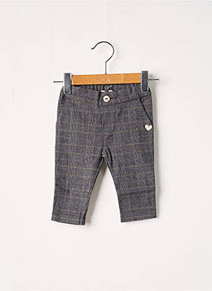 Pantalon slim tissage popeline taille ajustable gris J.O MILANO fille