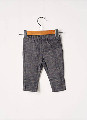 Pantalon slim tissage popeline taille ajustable gris J.O MILANO fille