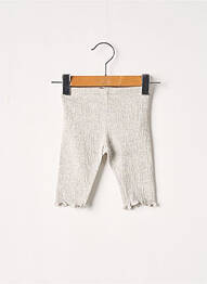 Legging tissage froissé taille élastique gris J.O MILANO fille