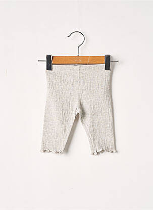 Legging tissage froissé taille élastique gris J.O MILANO fille