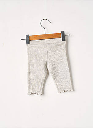 Legging tissage froissé taille élastique gris J.O MILANO fille