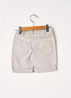Bermuda poches taille ajustable gris J.O MILANO garcon