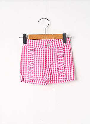 Short taille normale taille ajustable rouge J.O MILANO fille