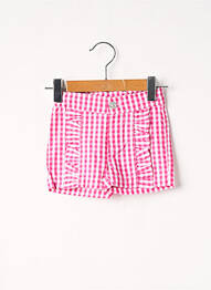 Short taille normale taille ajustable rouge J.O MILANO fille