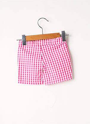 Short taille normale taille ajustable rouge J.O MILANO fille