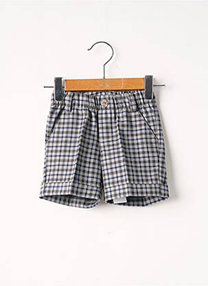 Bermuda finition revers taille élastique gris J.O MILANO garcon