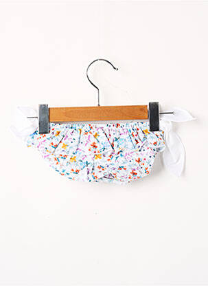 Culotte imprimé fleurs blanc J.O MILANO fille