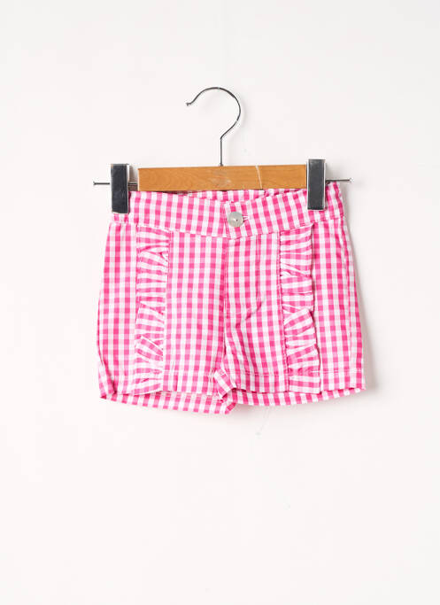 Short taille normale taille ajustable rouge J.O MILANO fille
