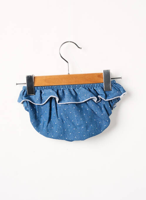 Culotte tissage popeline bleu J.O MILANO fille