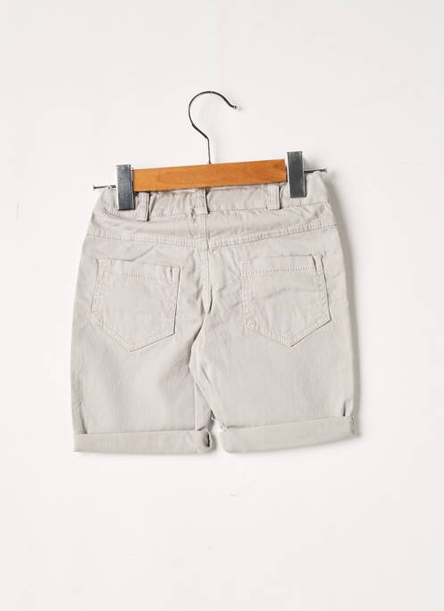 Bermuda gris J.O MILANO pour garçon