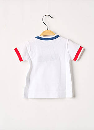 T-shirt coupe droite manches courtes blanc J.O MILANO garçon