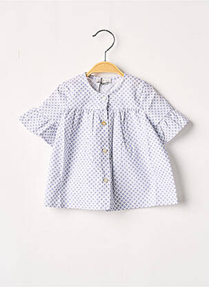 Chemisier manches courtes manches courtes blanc J.O MILANO fille