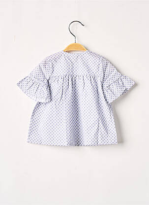 Chemisier manches courtes manches courtes blanc J.O MILANO fille
