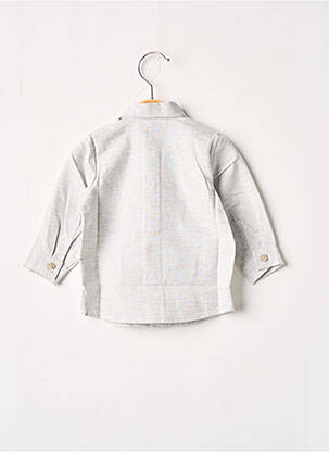 Chemise manches longues manches longues gris J.O MILANO garçon