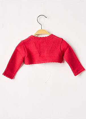 Boléro col rond rose J.O MILANO fille
