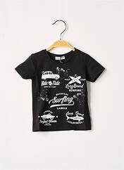 T-shirt noir J.O MILANO pour garçon seconde vue
