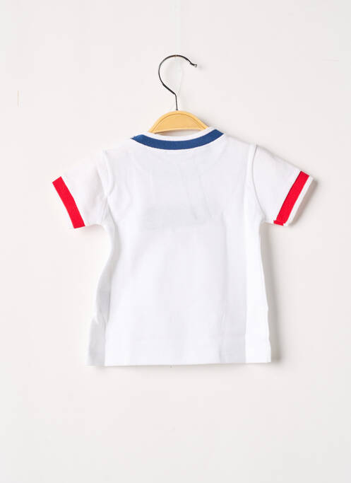 T-shirt coupe droite manches courtes blanc J.O MILANO garcon