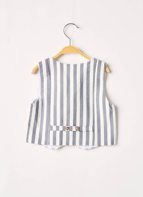 Gilet sans manche bleu J.O MILANO pour garçon