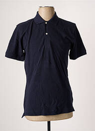 Polo coupe cintrée manches courtes bleu DAN JOHN homme