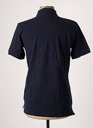 Polo coupe cintrée manches courtes bleu DAN JOHN homme