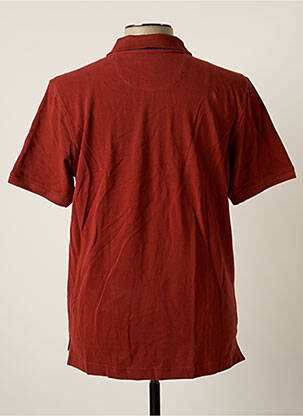 Polo coupe cintrée manches courtes marron DAN JOHN homme