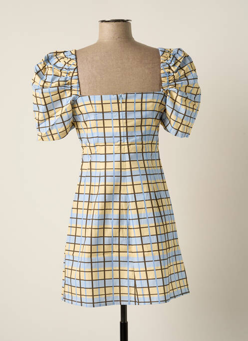 Robe courte bleu LAAGAM pour femme