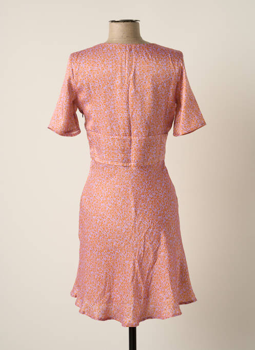 Robe courte violet LAAGAM pour femme