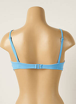 Haut de maillot de bain stretch haut soutien-gorge balconnet bleu BARTS femme