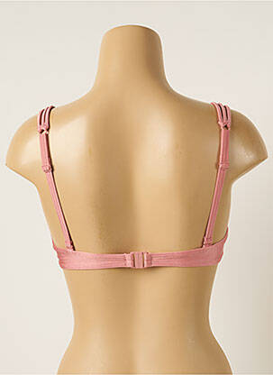 Haut de maillot de bain stretch haut soutien-gorge moulé rose BARTS femme