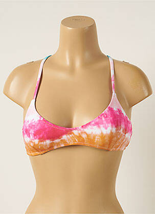 Haut de maillot de bain stretch haut soutien-gorge avec mousse de rembourrage amovible rose BARTS femme