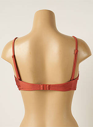 Haut de maillot de bain stretch haut soutien-gorge balconnet orange BARTS femme