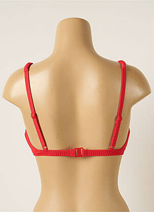Haut de maillot de bain stretch haut triangles rouge BARTS femme