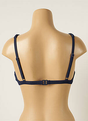 Haut de maillot de bain stretch haut triangles bleu BARTS femme