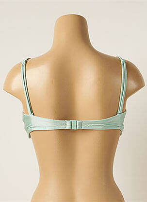 Haut de maillot de bain stretch haut soutien-gorge balconnet vert BARTS femme