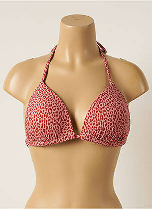 Haut de maillot de bain stretch haut soutien-gorge moulé rose BARTS femme