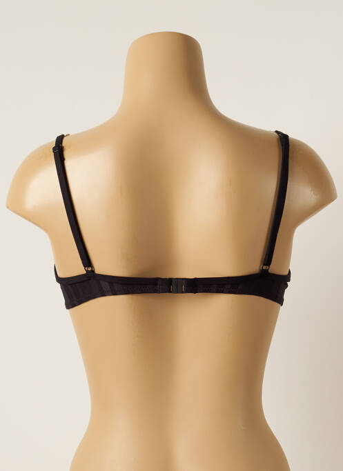 Haut de maillot de bain stretch haut soutien-gorge moulé noir CHERRY BEACH femme