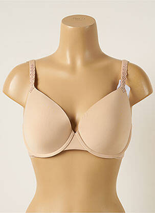 Soutien-gorge broderie haut soutien-gorge moulé chair SIMONE PERELE femme