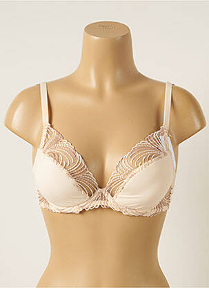 Soutien-gorge bretelle multi position haut soutien-gorge push-up beige SIMONE PERELE femme