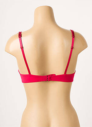Soutien-gorge effet matière satinée haut soutien-gorge push-up rose AUBADE femme