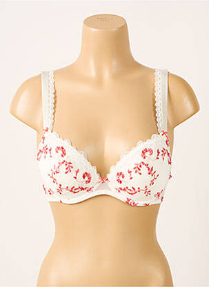 Soutien-gorge bretelle multi position haut soutien-gorge push-up blanc AUBADE femme