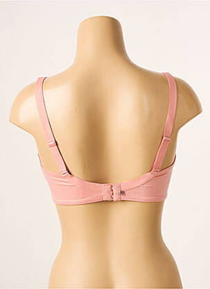 Soutien-gorge effet matière satinée haut soutien-gorge emboitant rose SIMONE PERELE femme
